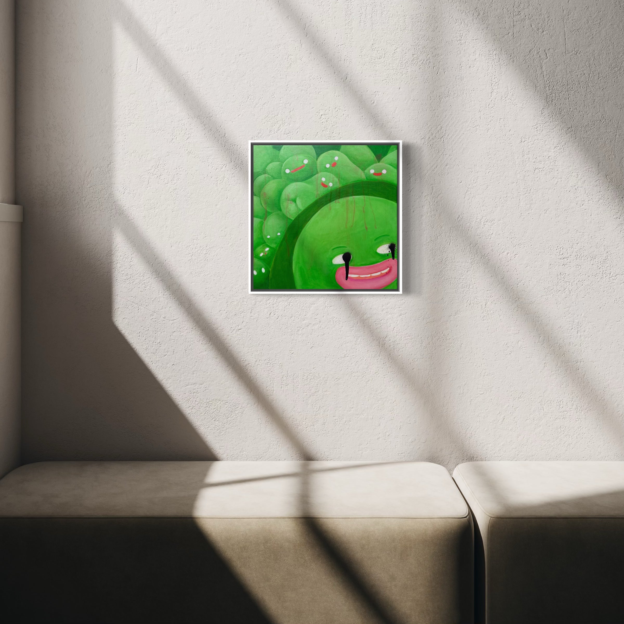 Original Canvas Artwork 1/1: Creepea Life — Act I 🫛