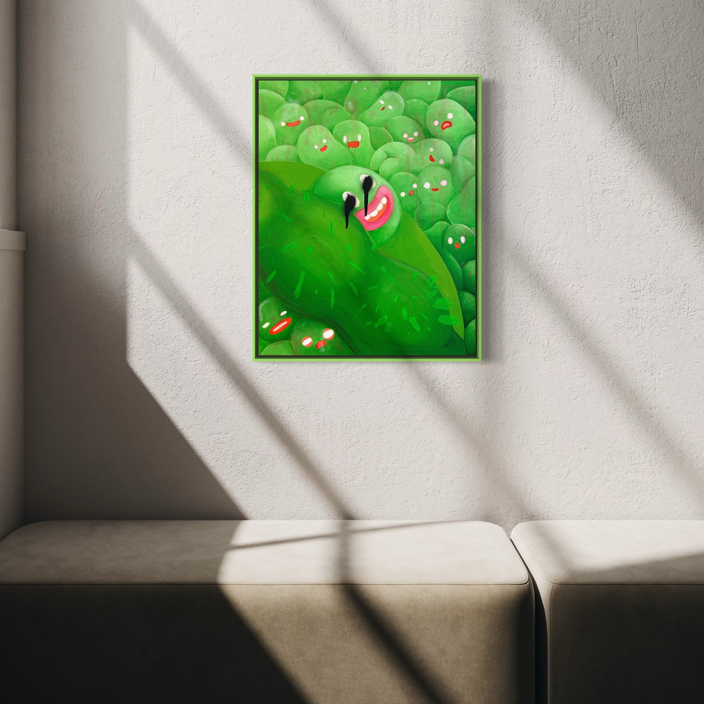 Original Canvas Artwork 1/1: Creepea Life 🫛