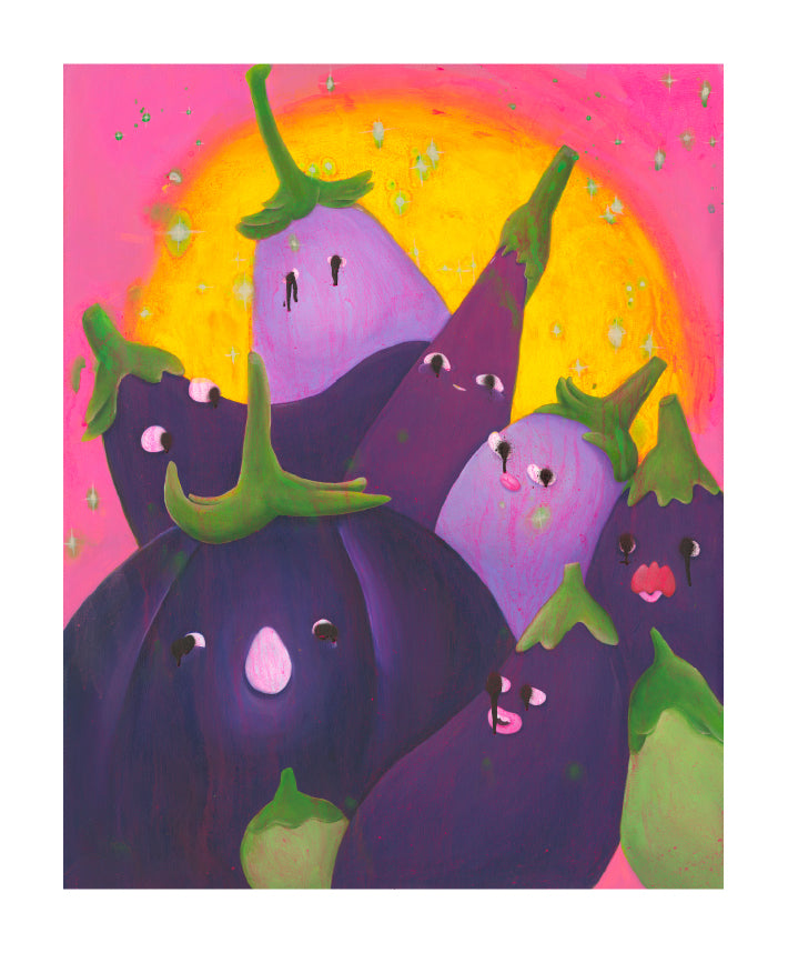 Limited Edition Prints: Eggplant Dreams 🍆