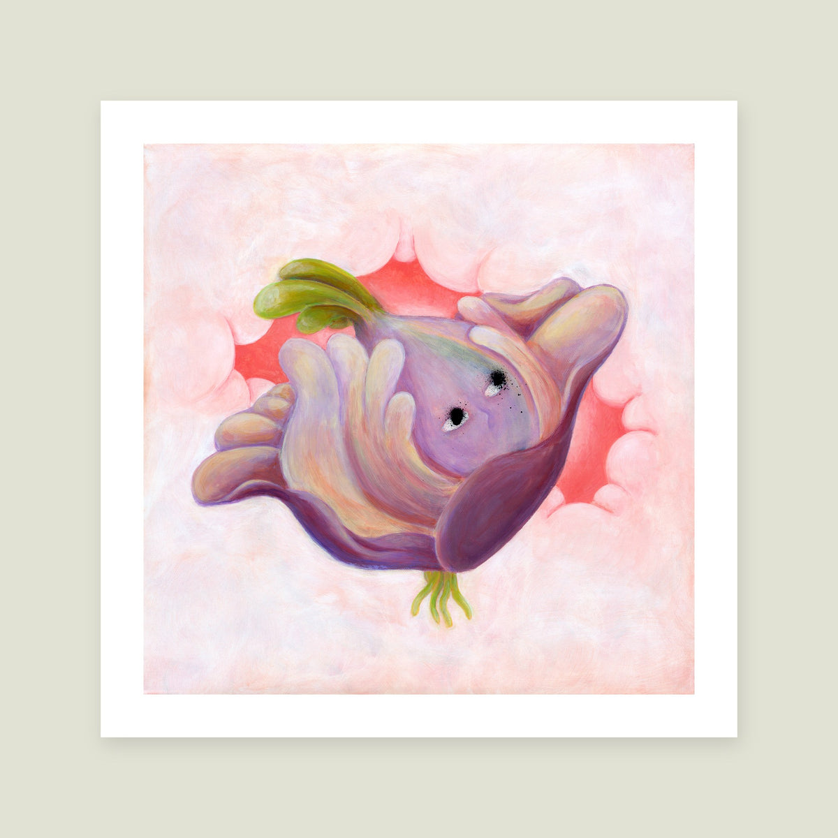 Eternal Rings by KELLYHOSY, open edition print, 297 × 297 mm with 20 mm white border
