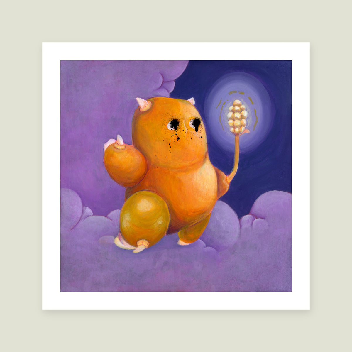 Mystic Root by KELLYHOSY, open edition print, 297 × 297 mm with 20 mm white border