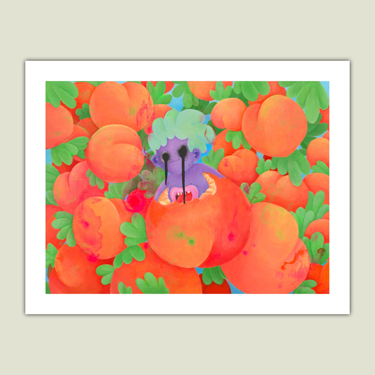 Stone Cold Peachy Keen limited edition print