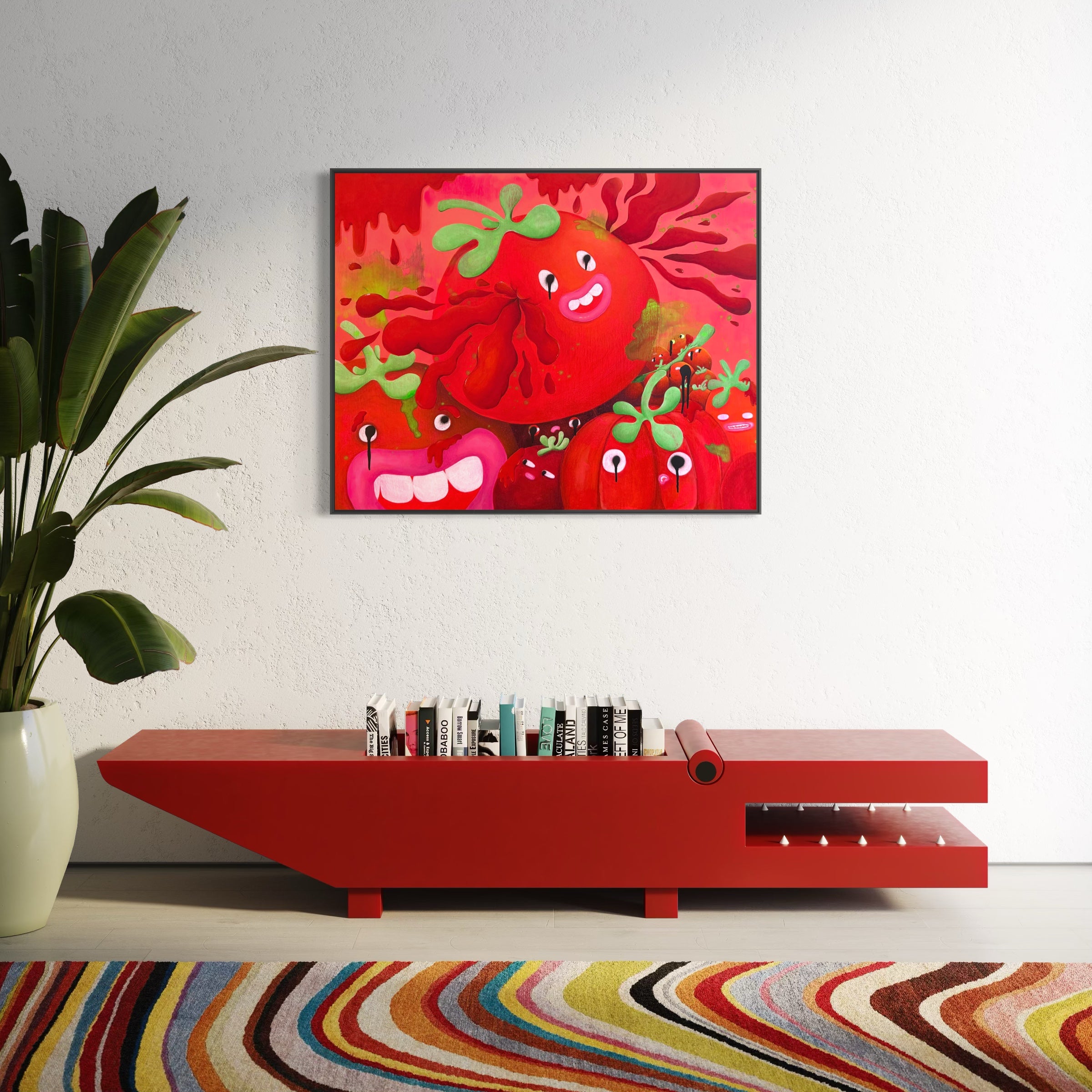 Original Canvas Artwork 1/1: Ripe Drama 🍅