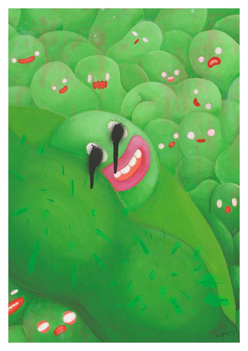 Creepea Life A3 poster by KELLYHOSY