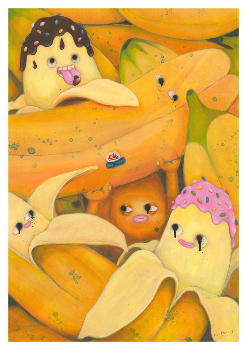 Meltdown Sundae A3 poster by KELLYHOSY