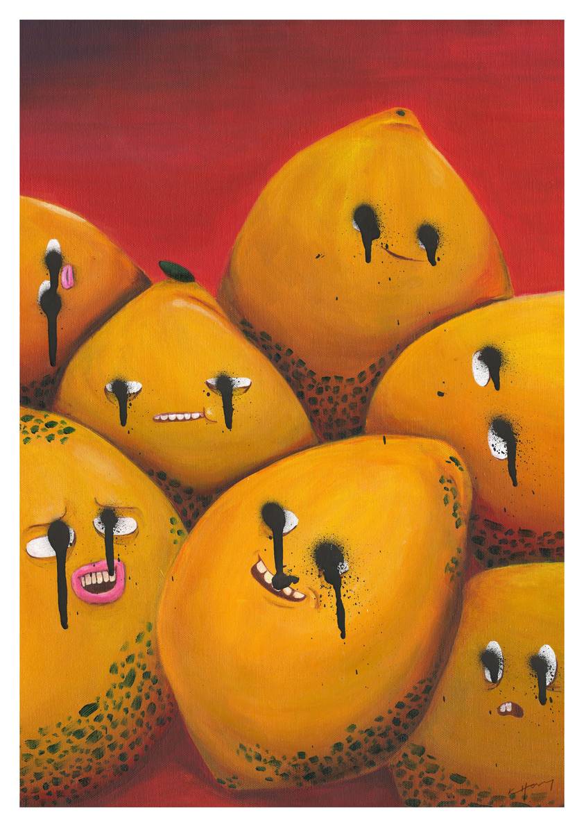 Sour Notes A3 poster by KELLYHOSY