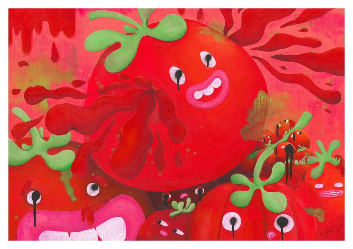 Ripe Drama A3 poster by KELLYHOSY