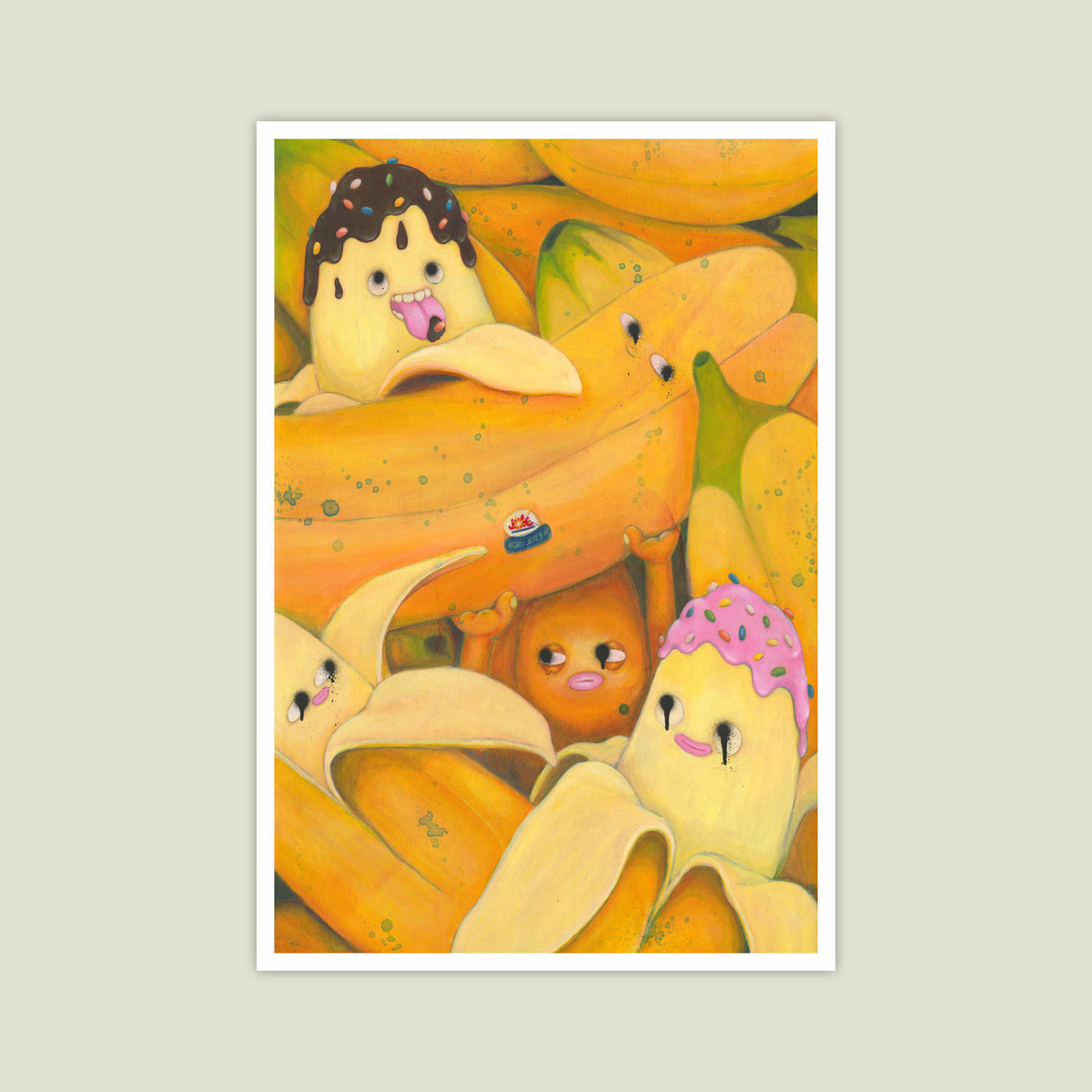 Meltdown Sundae A3 poster by KELLYHOSY