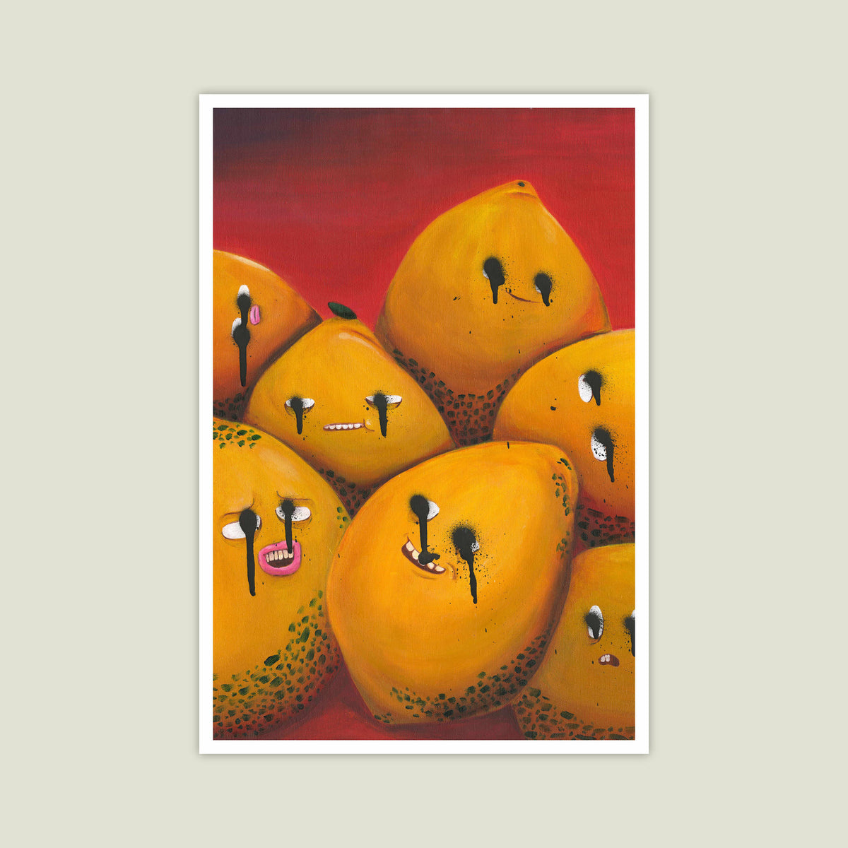 Sour Notes A3 poster by KELLYHOSY