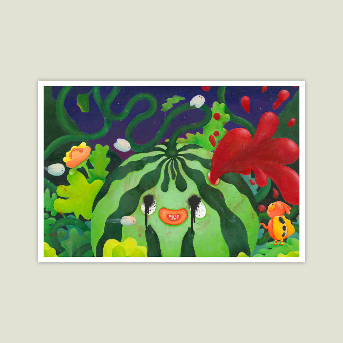 Summer Tragedy A3 poster by KELLYHOSY